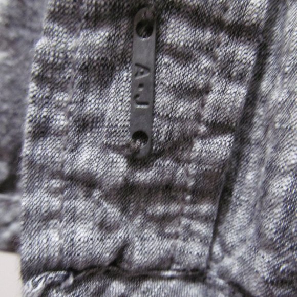 Alexander Julian Colours Shirt Mens Short Sleeve Gray w Snap Buttons - Picture 12 of 16